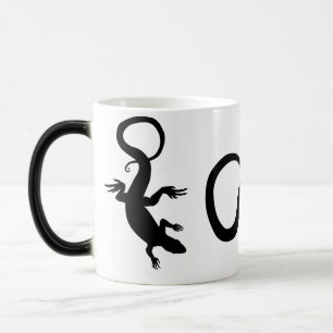 Lizard Art Coffee Cup Cool Reptile Lizard Tasse