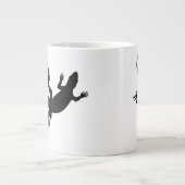 Lizard Art Coffee Cup Cool Reptile Lizard Tasse (Vorderseite)