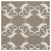 Lizard Art Fabric Reptile Lizard Musterstoffe Stoff (Muster)