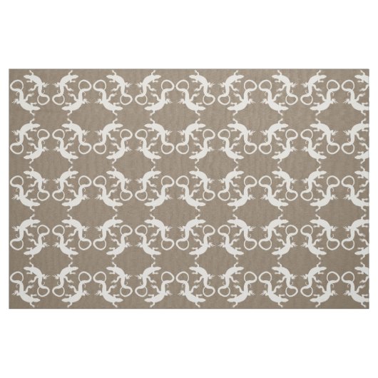 Lizard Art Fabric Reptile Lizard Musterstoffe Stoff (Fat Quarter (45,7 x 55,9 cm))