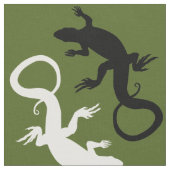 Lizard Art Fabric Reptile Lizard Musterstoffe Stoff (Nahaufnahme)