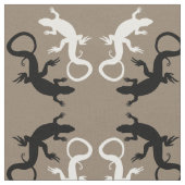 Lizard Art Fabric Reptile Lizard Musterstoffe Stoff (Nahaufnahme)