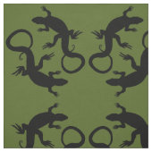 Lizard Art Fabric Reptile Lizard Musterstoffe Stoff (Muster)