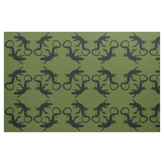 Lizard Art Fabric Reptile Lizard Musterstoffe Stoff (Fat Quarter (45,7 x 55,9 cm))