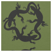 Lizard Art Fabric Reptile Lizard Pattern Fabrics Stoff (Nahaufnahme)