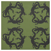 Lizard Art Fabric Reptile Lizard Pattern Fabrics Stoff (Muster)