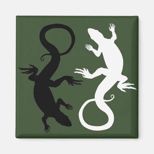 Lizard Art Fridge Magnet Reptile Magnets & GIfts (Vorne)