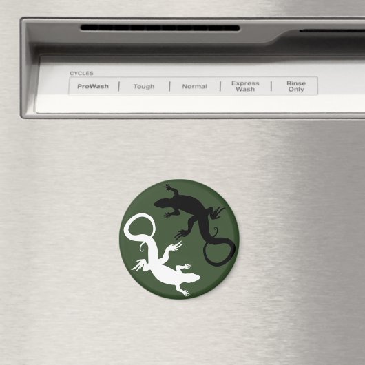 Lizard Art Fridge Magnet Reptile Magnets & GIfts (In Situ (Geschirrspüler))