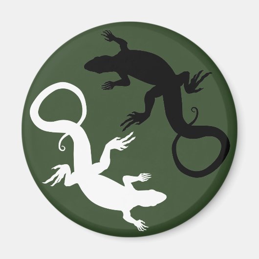 Lizard Art Fridge Magnet Reptile Magnets & GIfts (Vorne)