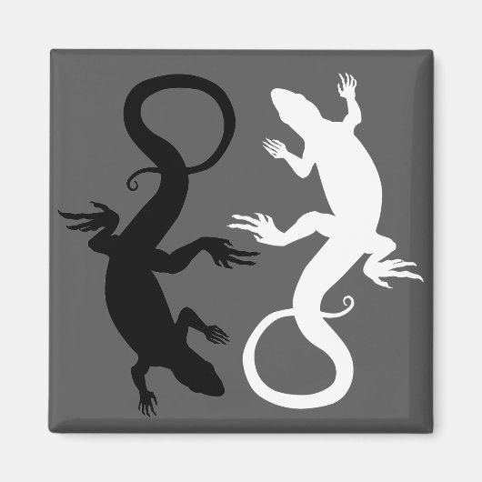 Lizard Art Fridge Magnet Reptile Magnets & GIfts (Vorne)