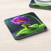 Lizard Art Getränkeuntersetzer (Linke Seite)