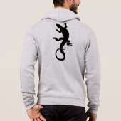 Lizard Art Hoodie Jacket Men's Lizard Hoodie (Rückseite)