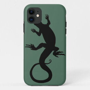 Lizard Art IPhone 5 Fall Vintag Reptile Art iPhone 11 Hülle