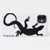 Lizard Art iPhone Case Personalisiert Reptile Case (Rückseite (Horizontal))