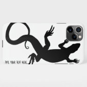 Lizard Art iPhone Fälle Personalisiert Reptile Hül Hülle (Rückseite (Horizontal))