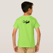 Lizard Art Kid's T - Shirt & Reptile Shirts (Schwarz voll)