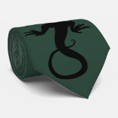 Lizard Art Krawatte Cool Reptile Gifts & Lizard Ap (Gerollt)