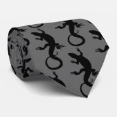 Lizard Art Krawatte Cool Reptile Gifts & Lizard Ap (Gerollt)