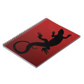 Lizard Art Notebook Reptile Art Journal Book Notizblock (Linke Seite)