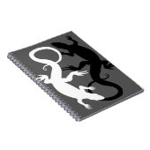 Lizard Art Notebook Reptile Art Journal Book Notizblock (Rechte Seite)