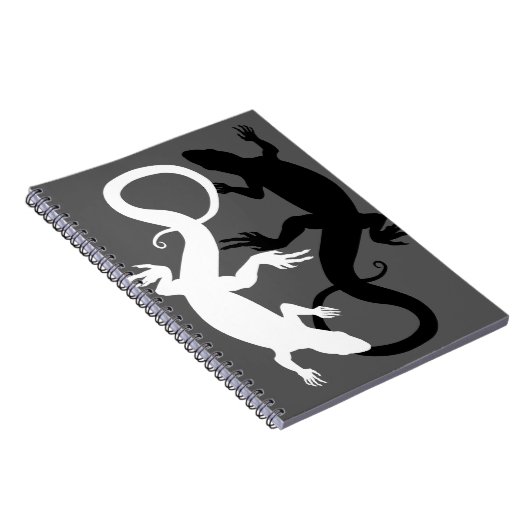 Lizard Art Notebook Reptile Art Journal Book Notizblock (Rechte Seite)