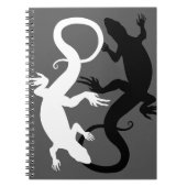 Lizard Art Notebook Reptile Art Journal Book Notizblock (Vorderseite)