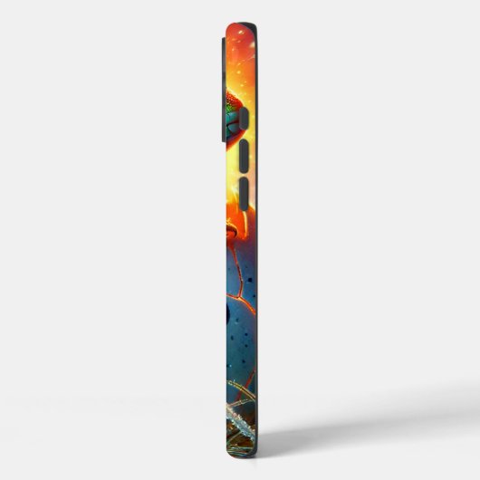 Lizard Art Phone Case (Rückseite / Links)