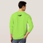 Lizard Art Shirts Langschläfenbefruchtete T - Shir (Schwarz voll)