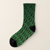 Lizard Art Socks Cool Reptile Socks Customize Socken (Links - Außen)