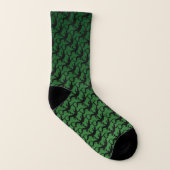Lizard Art Socks Cool Reptile Socks Customize Socken (Links - Innen)
