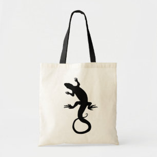 Lizard Art Tote Bag Retro Reptile Art Shopping Bag Tragetasche