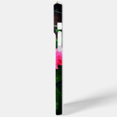 Lizard auf rosa tropischen Hibiskus Blume Custom Case-Mate iPhone Hülle (Rückseite / Links)