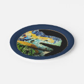 Lizard Barcelona, Katalonien Gaudi - Spanien (Part Pappteller (Schrägansicht)