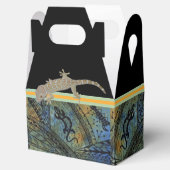 Lizard Batik Geschenkschachtel (Geöffnet)