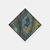 Lizard Batik Serviette (Ecke)