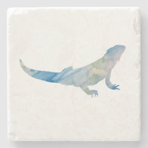 Lizard Beach Marble Stone Untersetzer