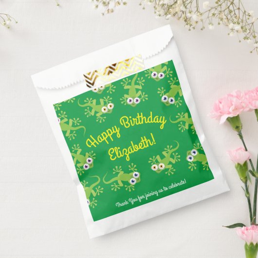 Lizard Birthday Party Geschenktütchen (Versiegelt)