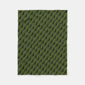 Lizard Blanket Cool Lizard Art Fleece Blanket (Vorderseite)