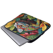 Lizard Blätter & Color Electronics Bag Laptopschutzhülle (Vorne Knopf)