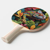 Lizard-Blätter & Pingpongpaddel Tischtennis Schläger (Vorderseite)