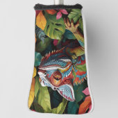 Lizard-Blätter und Farbe Golf Headcover (Rotieren 90)