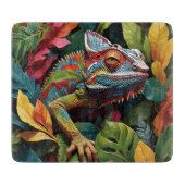 Lizard-Blätter und Farbe Schneidebrett (Vorderseite)