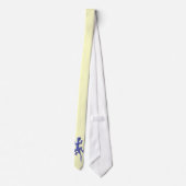 Lizard-Blau Krawatte (Rückseite)