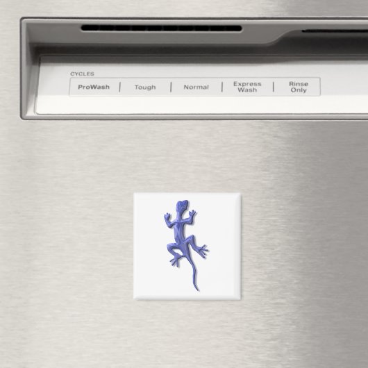 Lizard-Blau Magnet (In Situ (Geschirrspüler))
