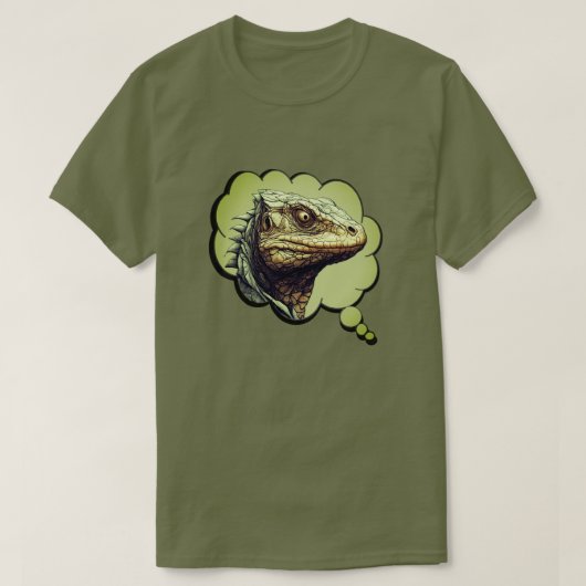 Lizard Brain T-Shirt (Design vorne)