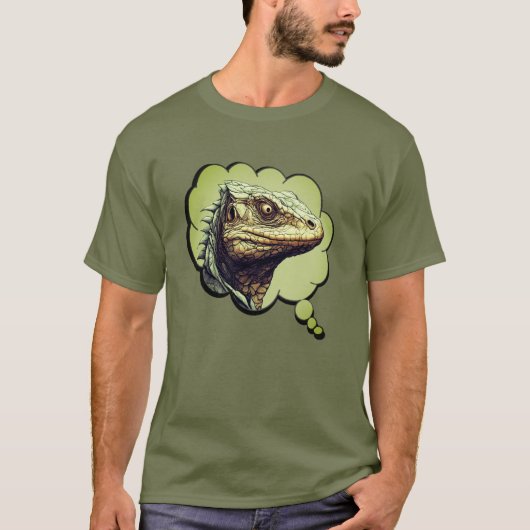 Lizard Brain T-Shirt (Vorderseite)