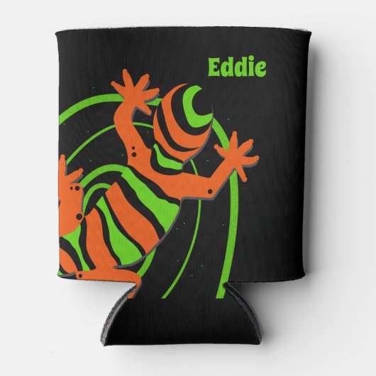 Lizard Design Personalisiert Dosenkühler (Vorderseite)