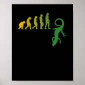 Lizard Evolution Reptiles Poster (Vorne)