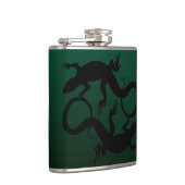 Lizard Flask Custom Reptile Lizard Art Drink Flask Flachmann (Rechts)