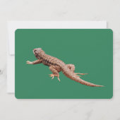 Lizard Flat Weihnachtskarte Feiertagskarte (Vorderseite)